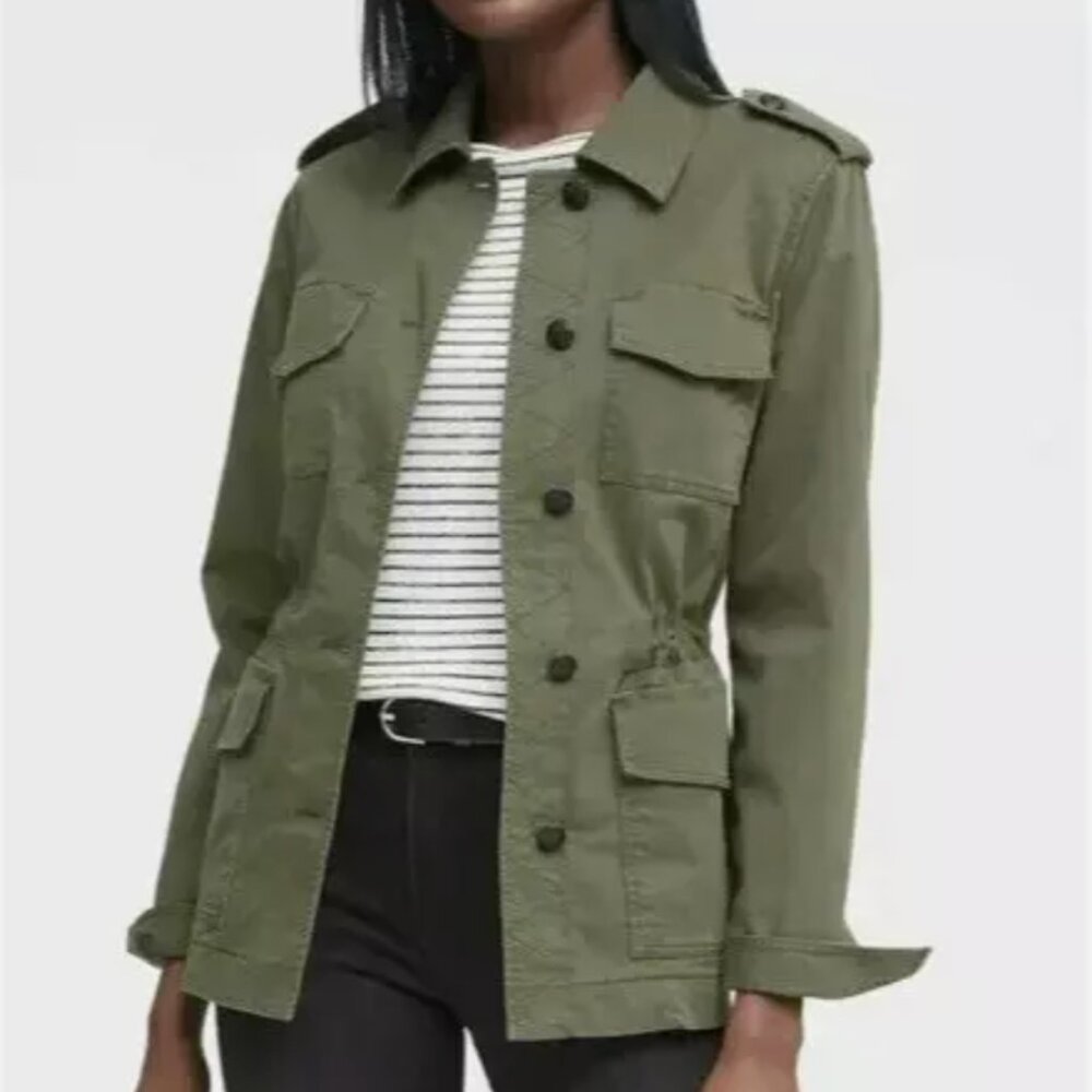 Banana Republic Olive Green Utility Jacket Size XS
